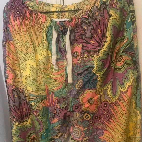 Palm angel kelidescope drawstring pants - Picture 3 of 5